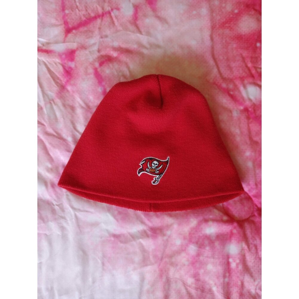 Tampa Bay Buccaneers Red Reebok Youth Beanie Hat NFL TB Bucs